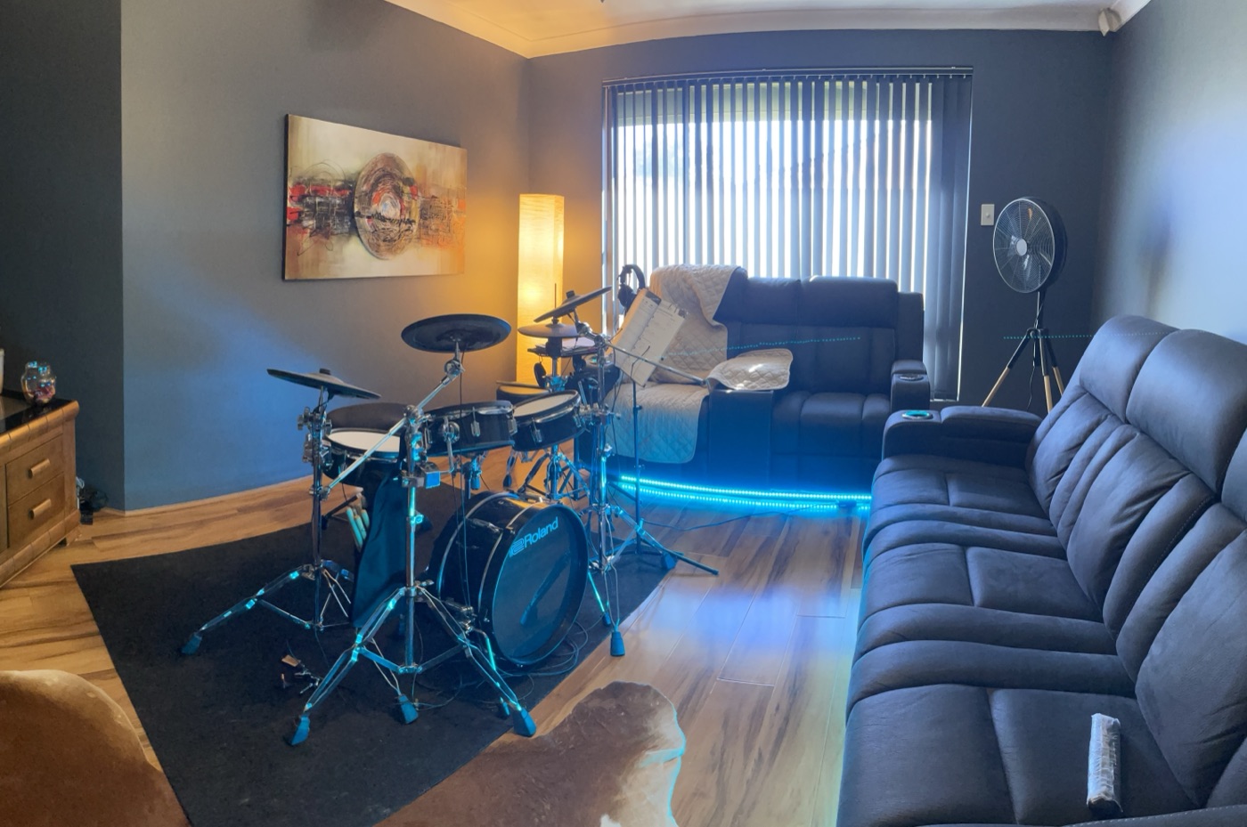Drum studio space in Success Perth