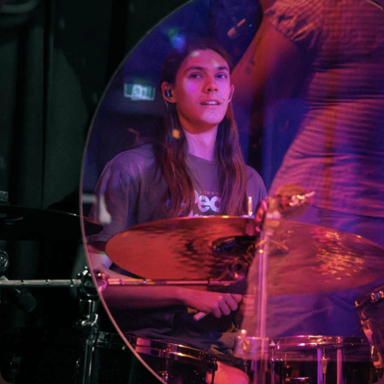 Tanha Bebek - apprentice drum teacher at GABROCK